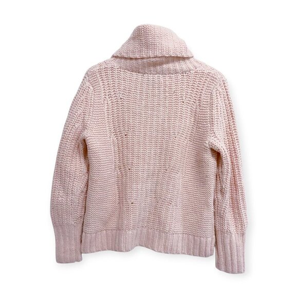 Banana Republic sweater, mixed knit turtleneck sweater Size S - Picture 2 of 9